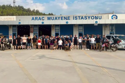 Anadolu Dostluk Rallisi: İlk yarı bitti, Pamukkale'de