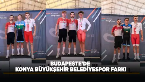 Konya Büyükşehir Belediyespor'dan Budapeşte'de 4 madalya