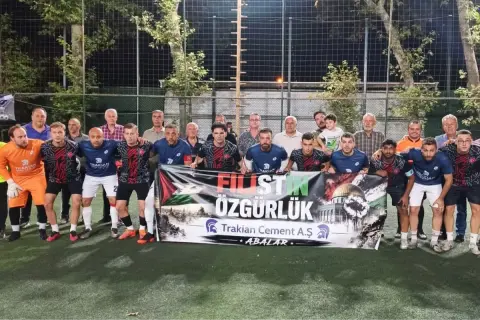 Abalar Köyü 6-0 kazandı, zaferi Filistin'e armağan etti