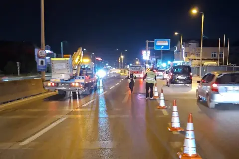 Kocaeli'de 2 tünelde 600'ün üzerinde aydınlatma bakımlandı