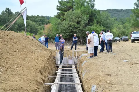 Manisa Gördes Kıranköy’e 28 bin m3 gölet yapılıyor
