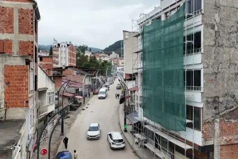 Ordu Gölköy’de 70 bina cepheleri yenileniyor