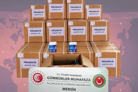 Mersin’de 3 operasyonla 1,7 ton pregabalin yakalandı
