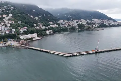 Ordu’da Atatürk Rıhtımı güçlendiriliyor