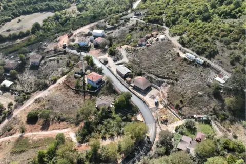 Körfez’de Kutluca köy yolu yenilendi, asfalt yenilendi