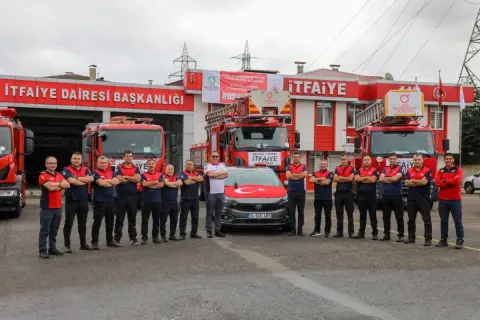 Ordu İtfaiye Haftası: Şehirde Araç ve Eğitim Sergisi