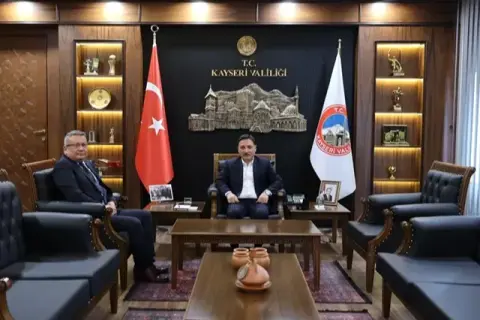 Kayseri'nin yeni emniyet müdürü Sinan Ergen göreve başladı