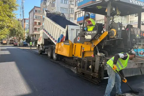 Trabzon'un her yerine asfalt ve beton: Çalışmalar hızla sürüyor