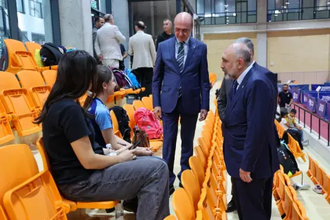 Selçuklu'nun olimpiyat fabrikası resmen ziyaret edildi