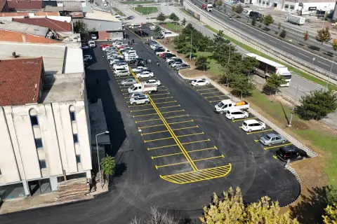 Bursa İnegöl'de mobilya sanayisi için otopark hizmette