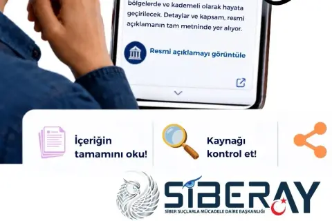 Siberay: Sosyal medyada dikkat çekici başlıklara dikkat!