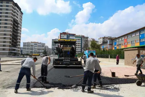 Selçuklu'da 12 bin 580 metrekare asfalt tamamlandı
