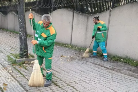 Osmangazi sokakları 24 saat temiz tutuluyor