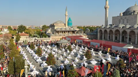 Konya'da 23. Uluslararası Mistik Müzik Festivali Açıldı