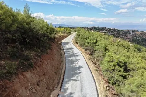 Denizli Büyükşehir, Babadağ yolunu tamamladı