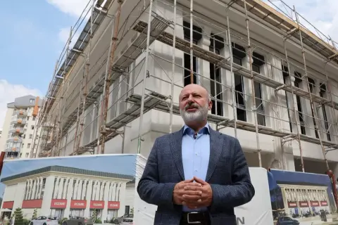 Kayseri Kocasinan'da Yeni Sinan Kütüphanesi için geri sayım