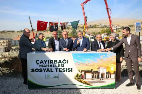 Meram’da Çayırbağı’na modern sosyal tesis geliyor