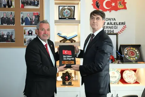 Konya Şehit Aileleri Derneği’nde anlamlı buluşma
