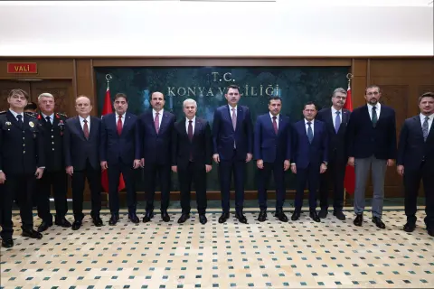 Bakan Kurum, Konya Valiliği’ni ziyaret etti