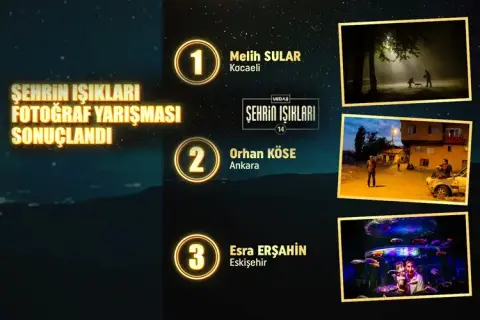 Şehrin Işıkları Yarışması'nda Birinci Melih Sular