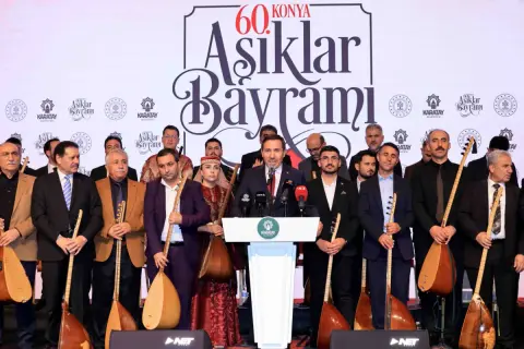 60. Konya Âşıklar Bayramı görkemle sona erdi