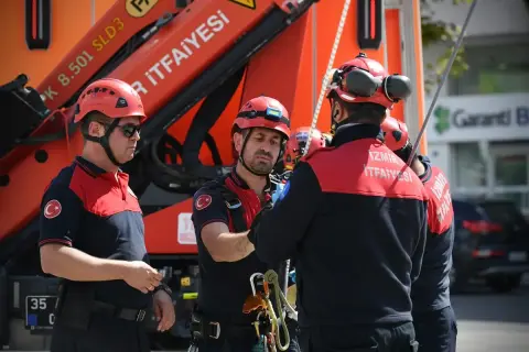 Bodrumdan Çataya: İZSU’da Dramatik Kurtarma Tatbikatı