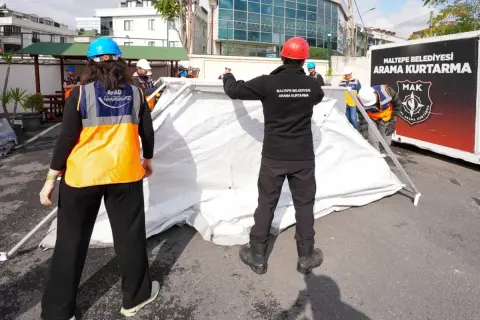 Maltepe'de 800 gönüllü afet timine hazır