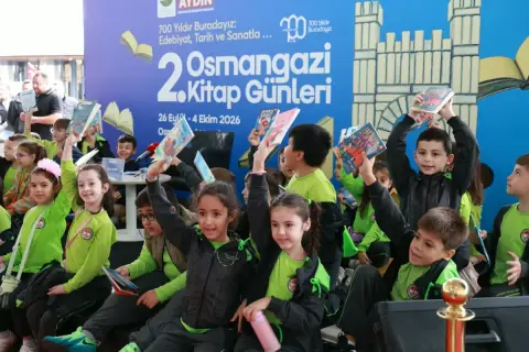 Minik okurlardan Osmangazi Kitap Günlerine yoğun ilgi