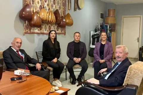 Keşan'da Kaymakam Mercan'dan Türkü Dostları'na anlamlı ziyaret