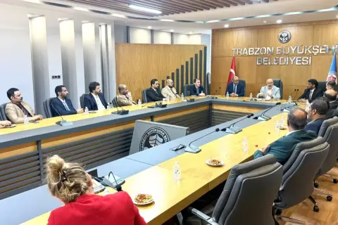 Trabzon'un dev projeleri Umman heyetine anlatıldı
