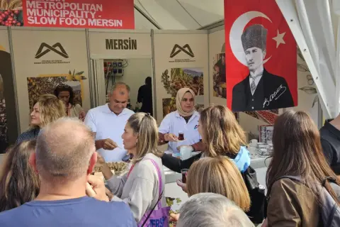 Mersin lezzetleri Torino'da dünya ile buluştu
