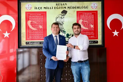 Enerjisa Üretim'den Keşan'daki okula cephe desteği