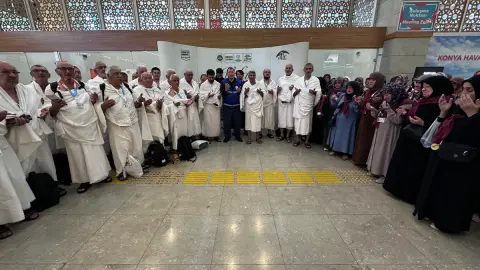 Vefa Umresi: 3. Kafile Huzurla Konya'ya Döndü