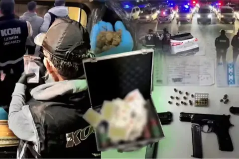 İzmir'de tefecilik operasyonu: 13 gözaltı, 93 boş senet ele geçirildi