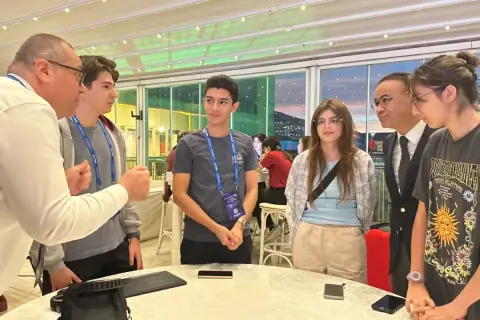 Ömer Yahşi Genç Tekno Girişimcileri Ziyaret Etti