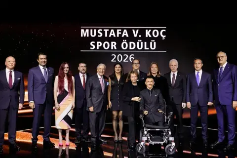 2026 Mustafa V. Koç Spor Ödülü'nün sahibi oldu