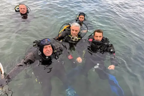 Marmara'da deniz çayırları ve pinalar saha incelendi