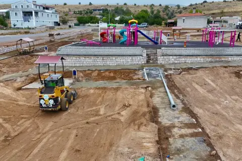 Kayseri'de kırsal mahalleye modern yaşam alanı