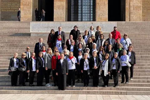 TYSD Mudanya Anıtkabir'de: "Cumhuriyet değerlerinden sapmayacağız"