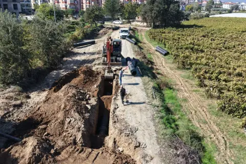 Sarıgöl'de yıllardır bekleyen taşkın sorunu çözüldü