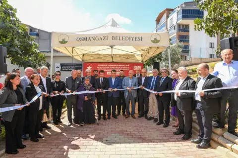 Bursa Osmangazi'de Eylül ayı açılışlar ve yatırımlarla geçti