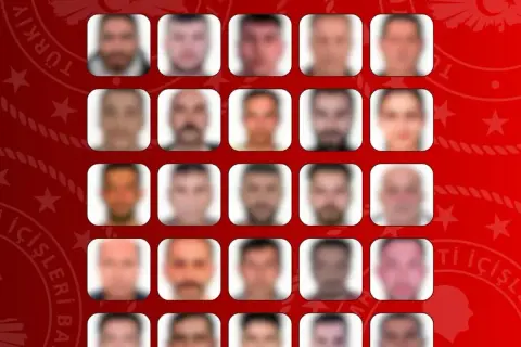 63 firarı 23 ülkeden getirildi, en fazla Gürcistan'dan