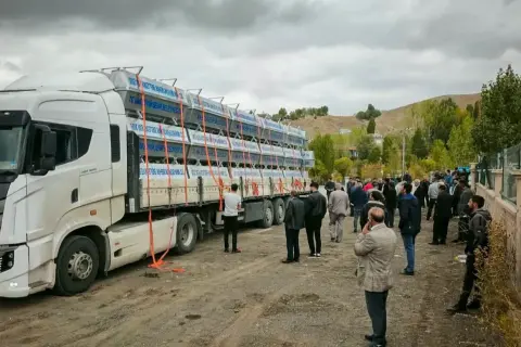 Van'da çiftçilere 5 bin galvanizli sıvat dağıtımı