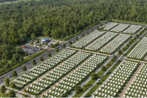 Van'a 10 bin 645 mezarlık kapasiteli yeni şehir mezarlığı
