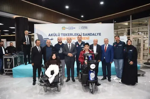 Malatya'da 80 engelliye akülü sandalye: 'Özgürlüğe umut'