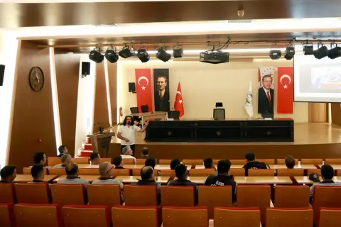 Kayseri Talas personeline güvenlik eğitimi