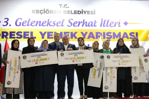 Keçiören'de Serhat Lezzetleri Ödüllendirildi: Birincilik 500 Bin TL