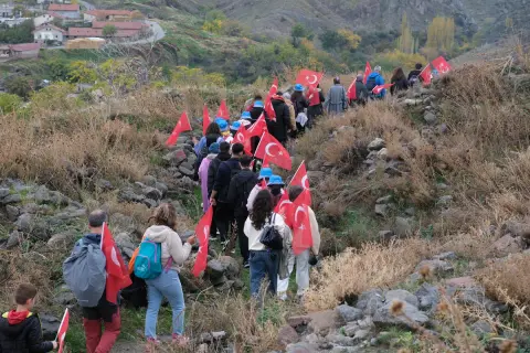 Konya'da 103. Yıl Yürüyüşü: 190 Kişi Sille'de Doğa ile Buluştu