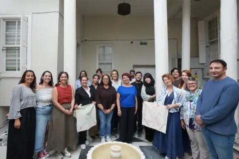 Basmane'nin basma mirası kadın elleriyle yaşandı