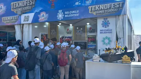 Selçuklu Gençlik Meclisi Teknofest'te Türkiye İkinci Oldu